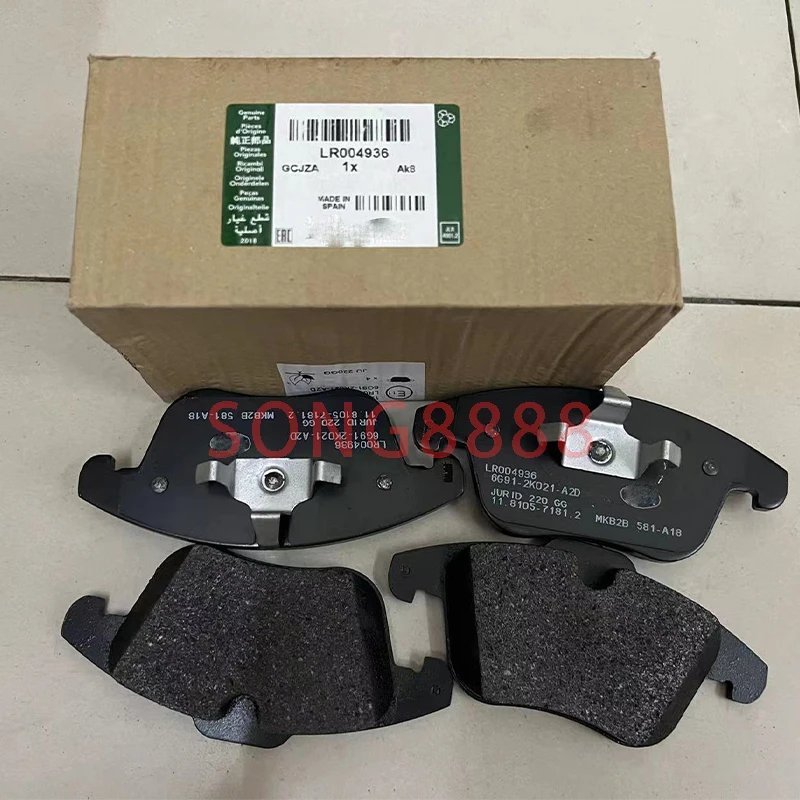LR004936 LR134692 For Land Rover 2008-2015 LR2 front brake pad kit LR004936 LR134692 LR134693