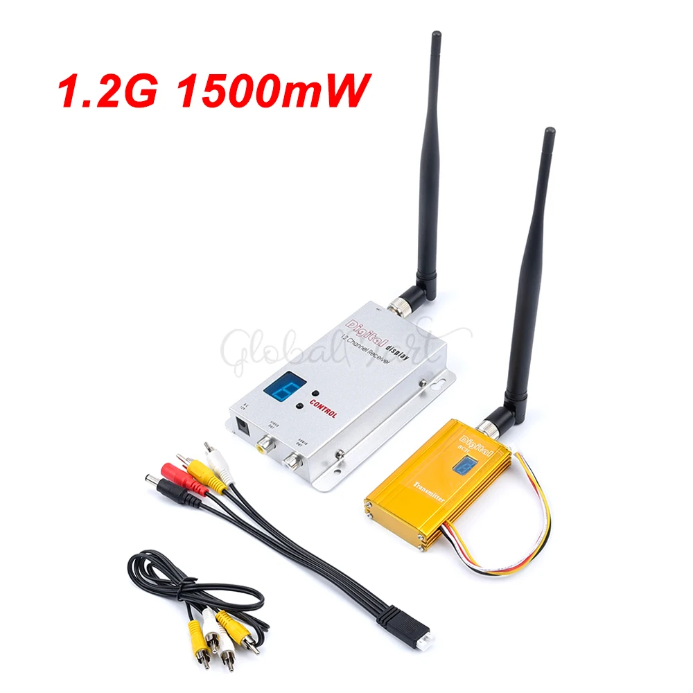 Tv Audio Video Transmitter Receiver Combo 1.2ghz Video Transmitter