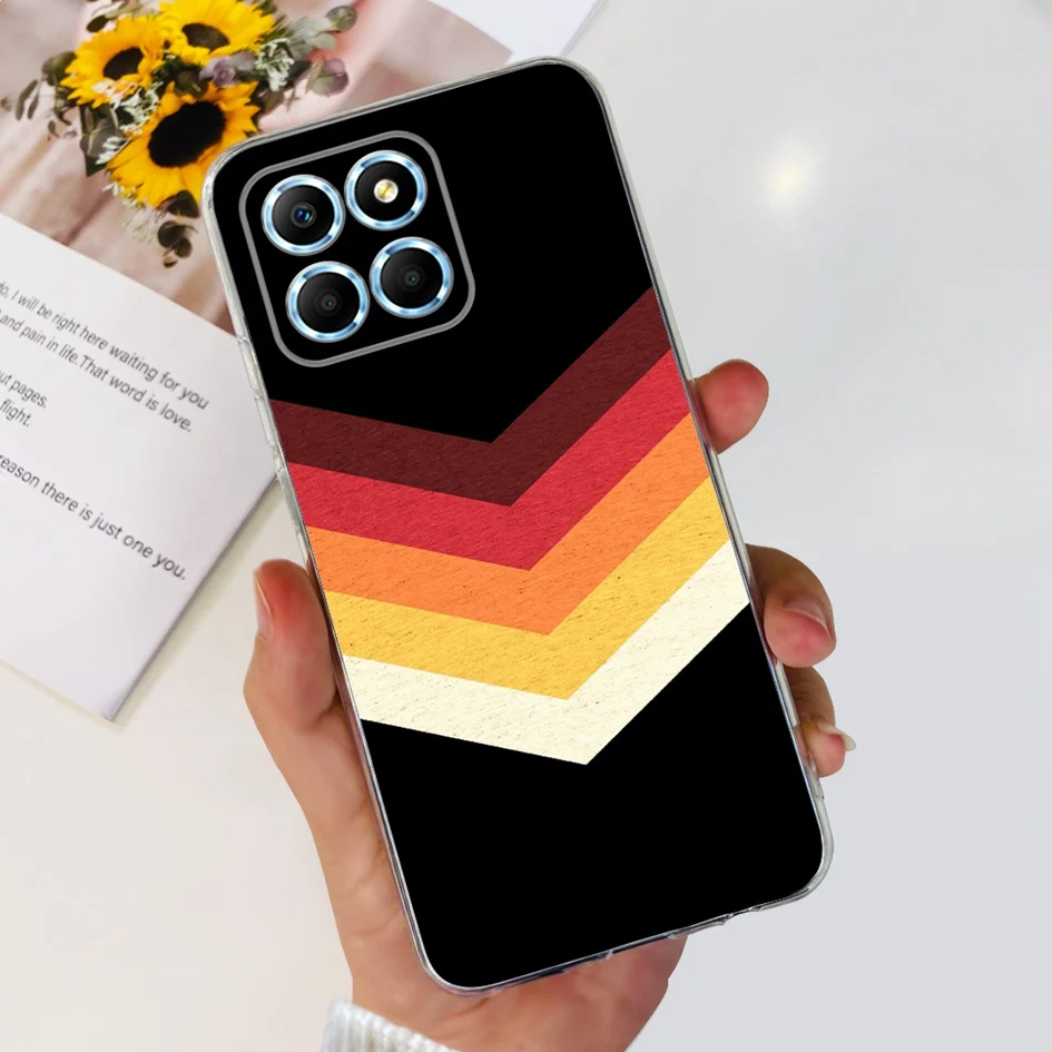 Fashion Butterfly Flower Soft Silicone Shockproof Phone Case Cover
