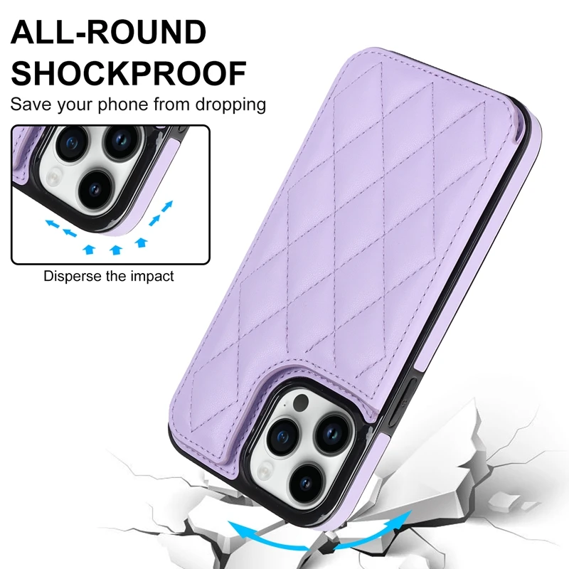 Compact Leather Wallet with Fragrant Finish and RFID Blocking, featuring Magnetic Double Buckle Closure