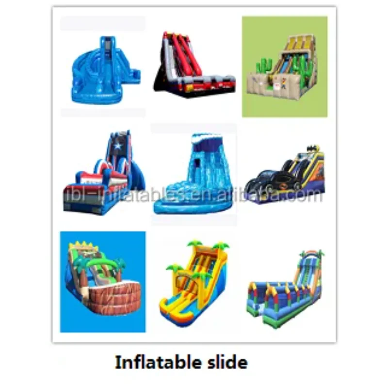 Above ground pool inflatable water slide Inflatable pool slide for home