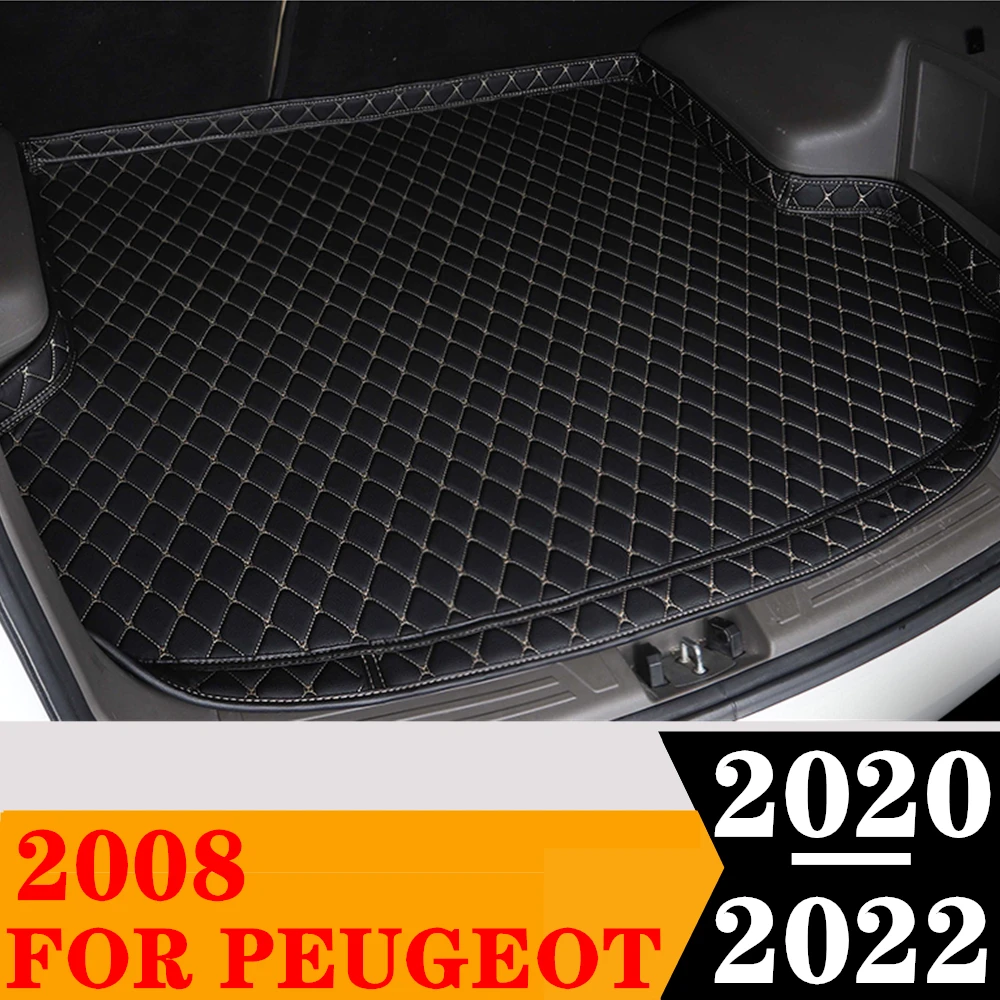 

Коврик багажника для Peugeot 2008 2022 2021 2020 XPE с высокой боковой стороны