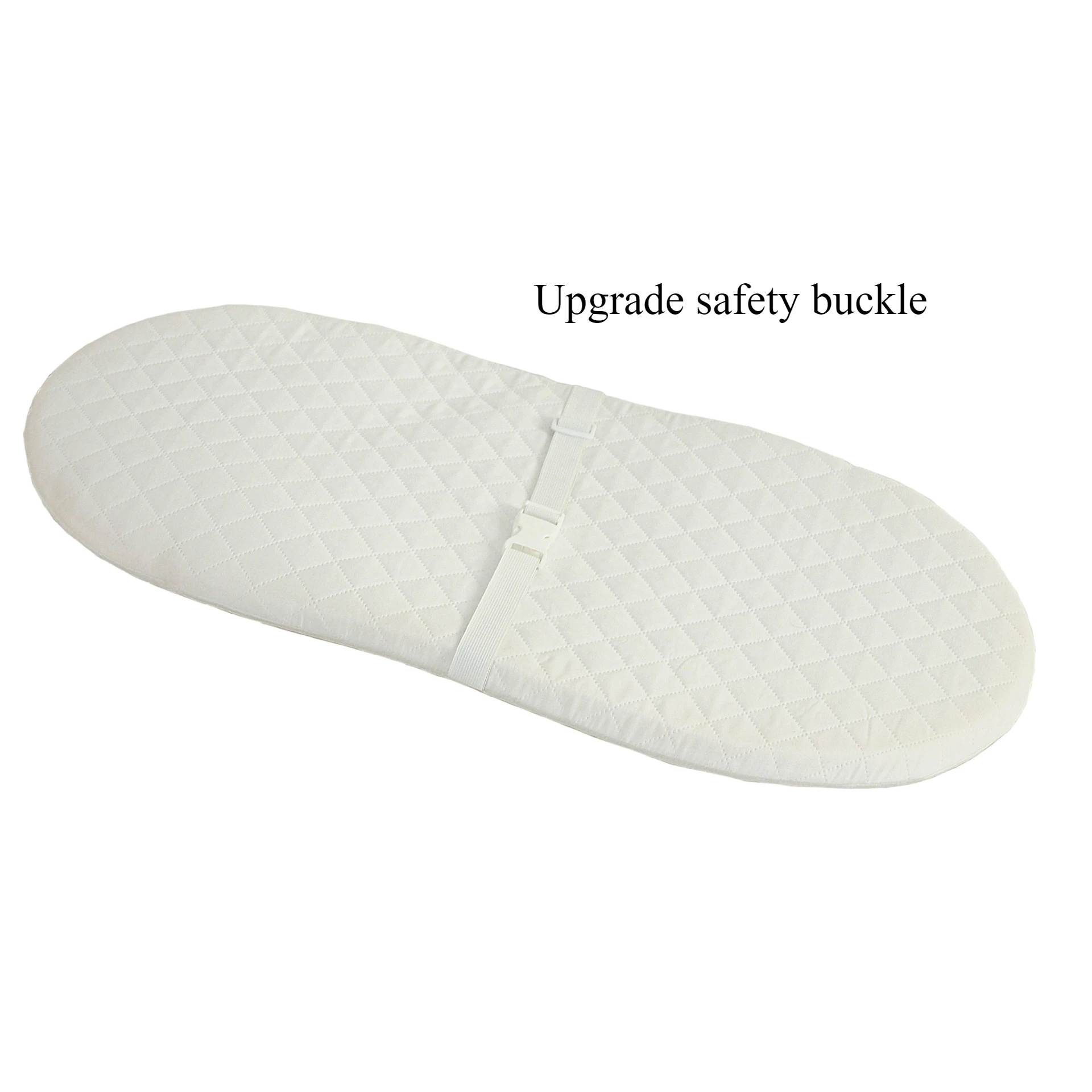 Foldable Baby Changing Pad Moses Basket or Oval Bassinet Mattress Pad with Ultra Soft Cover Changing Table Topper for Dresser