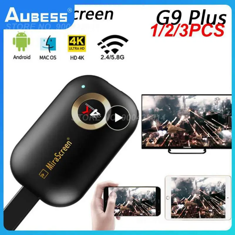 

1/2/3 шт. Mirascreen G9 Plus 2,4G/5G 4K Miracast Wifi для DLNA AirPlay TV Stick Wifi Дисплей Dongle приемник для IOS Android