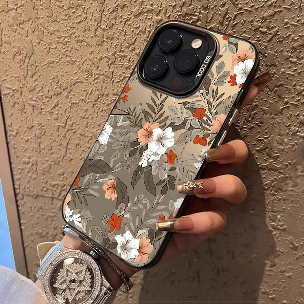 Cherry Blossom Shockproof Silicone Bumper Phone Case