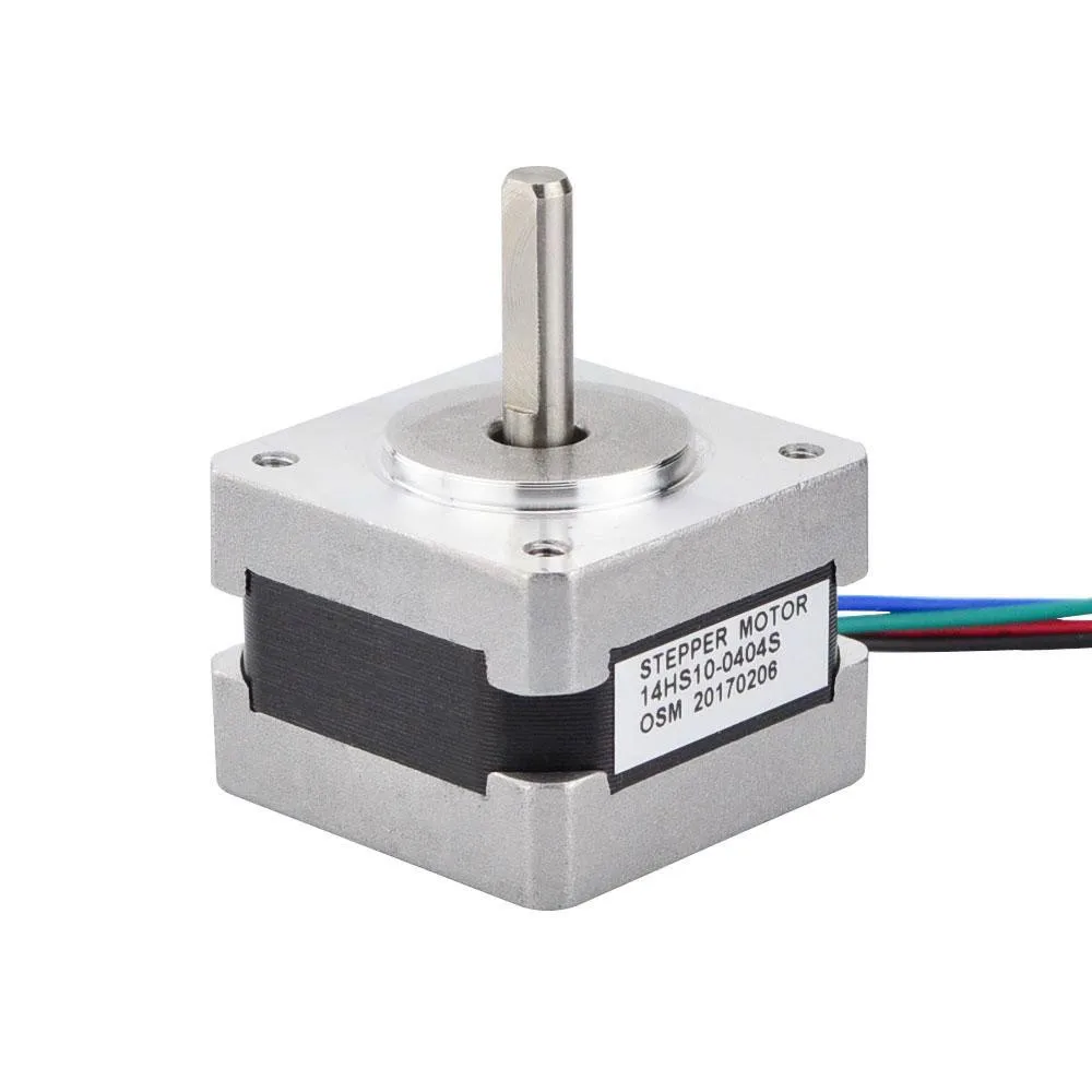 DIY 3D 프린터 CNC XYZ용 Nema 14 스테퍼 모터, 1.8deg 바이폴라 4 와이어, 2 상 스테퍼 모터, 0.4A, 35x35x26mm, 20oz.in