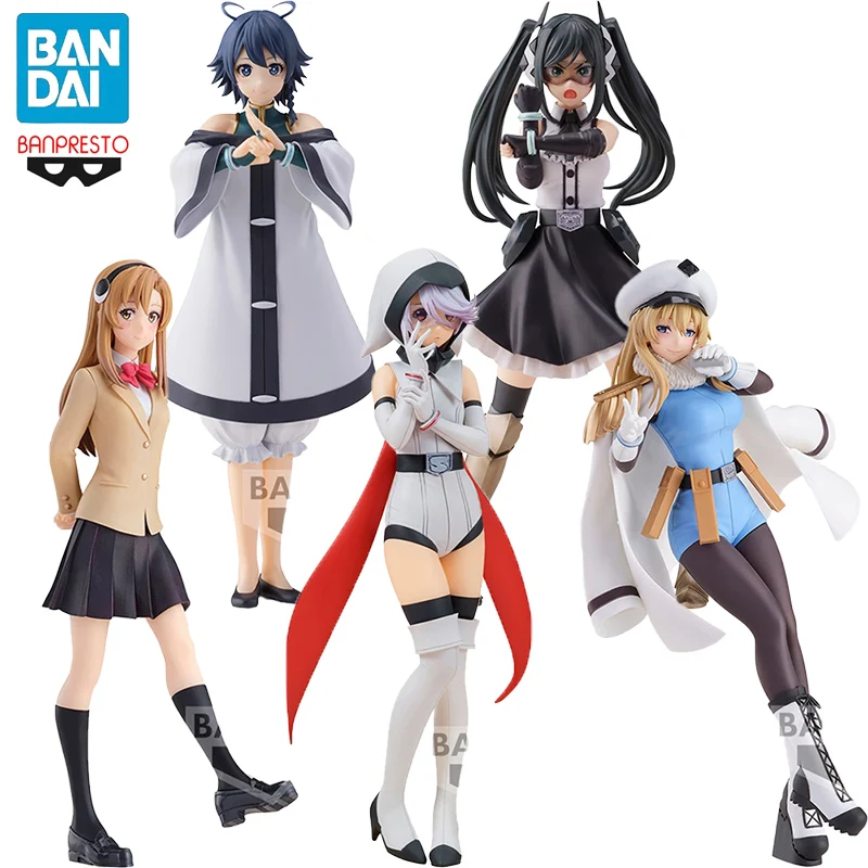 

BANPRESTO SHY Momijiyama Teru Iko Koishikawa SPIRITS LADY BLACK Li Ming Ming PVC Anime Action Figures Model Collection Toy