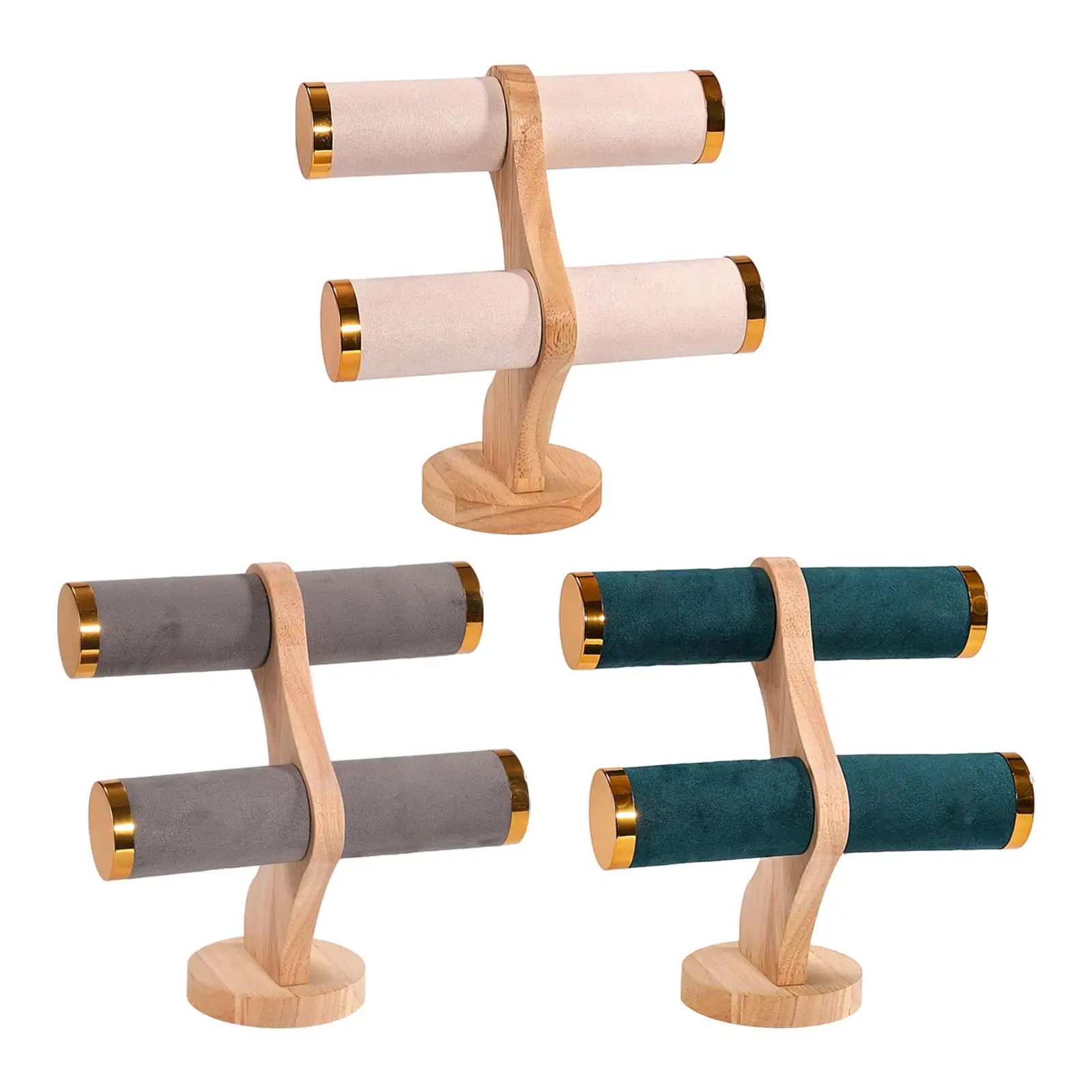 

Bracelet Holder 2 Tier Bracelet Display Stand for Bedroom Tabletop Business