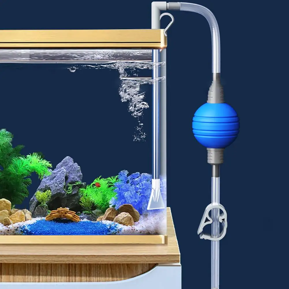 Aquarium Fish Tank Water Changer Pump Clean Tool Aquarium Siphon Vacuum Cleaner Changer Fish Tank Filter Pump Semi-automatic Aquarium Fish Tank Water Changer Pump Clean Tool Aquarium Siphon Vacuum Cleaner Changer Fish Tank Filter Pump Semi-automatic