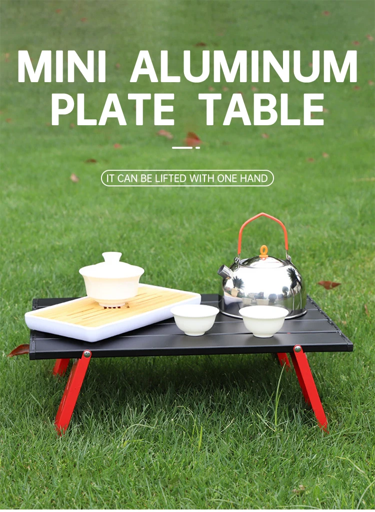Description Picture 2 of itemOutdoor Lightweight Portable Mini Collapsible Aluminum Alloy Lightweight Folding Table Casual Tent Camping Coffee Table