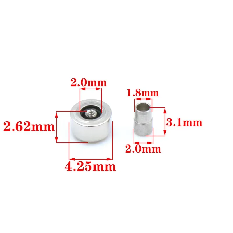Watch Accessories RADO 4.2mm head Crown Parts Rose Gold Silver Gold