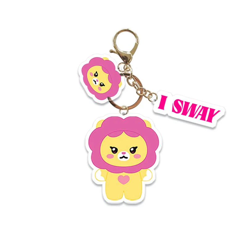 thumbnail image 1 of Llavero con muñeco de peluche de dibujos animados I SWAY KLAXON del álbum Kpop (G)I-DLE, colgante periférico para bolso de Minnie Soyeon Miyeon, adorno de mesa, 1 of 5