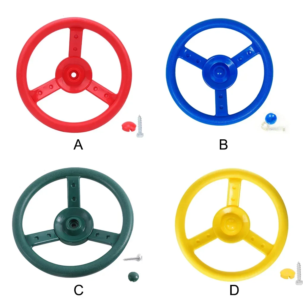 Swing Set Steering Wheel Playground Swing Device Interactive Playing Accessorie Replacement Backyard Garden Climbing Accessories playhouse accessories outdoor toys