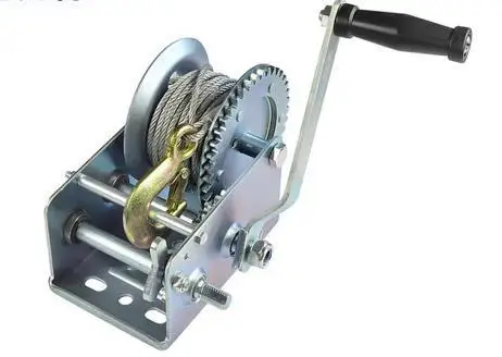 

Direct sales 2000 pound dual speed manual winch