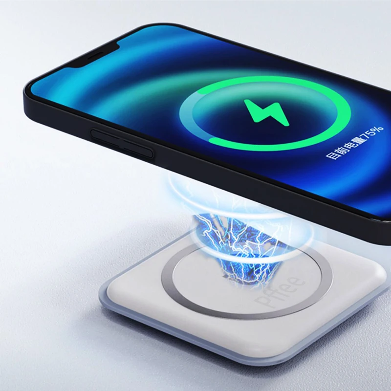 Pffee 3in1 15W Magnetic Wireless Charger For Apple Watch Ultra 8 7 6 SE 5 4 3 2 Fast Charging Dock Station For iPhone 15 AirPods
