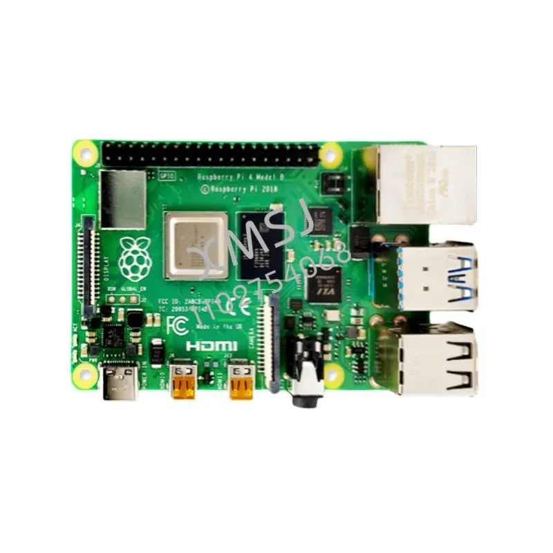 

New Official Original Raspberry Pi 4 Model B Dev Board Kit RAM 2G 4G 8G 4 Core CPU 1.5Ghz 3 Speeder Than Pi 3B+