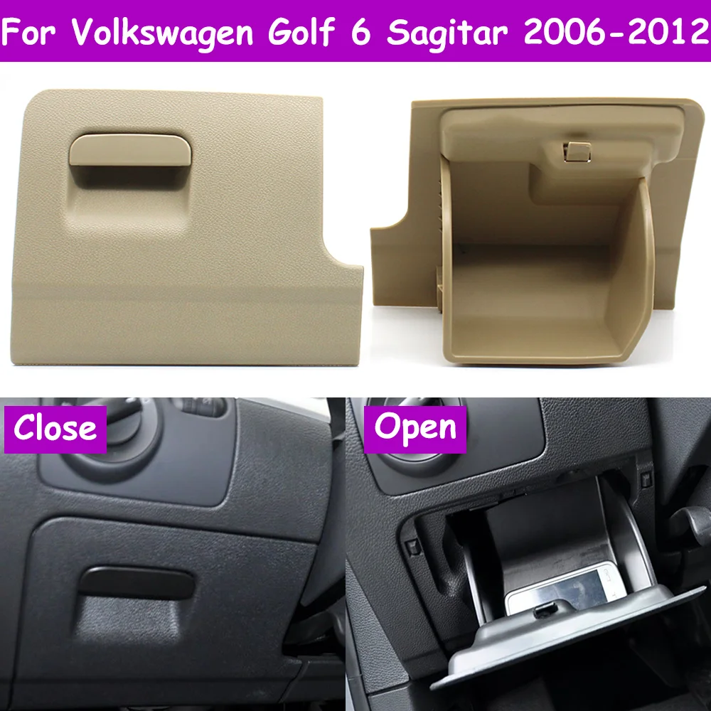 Golf 6 Sagitar LHD Driver Side Storage Box Glove Box Compartment Drawer Trash 1K1857919D 1K1857919F For VW 2006-2012