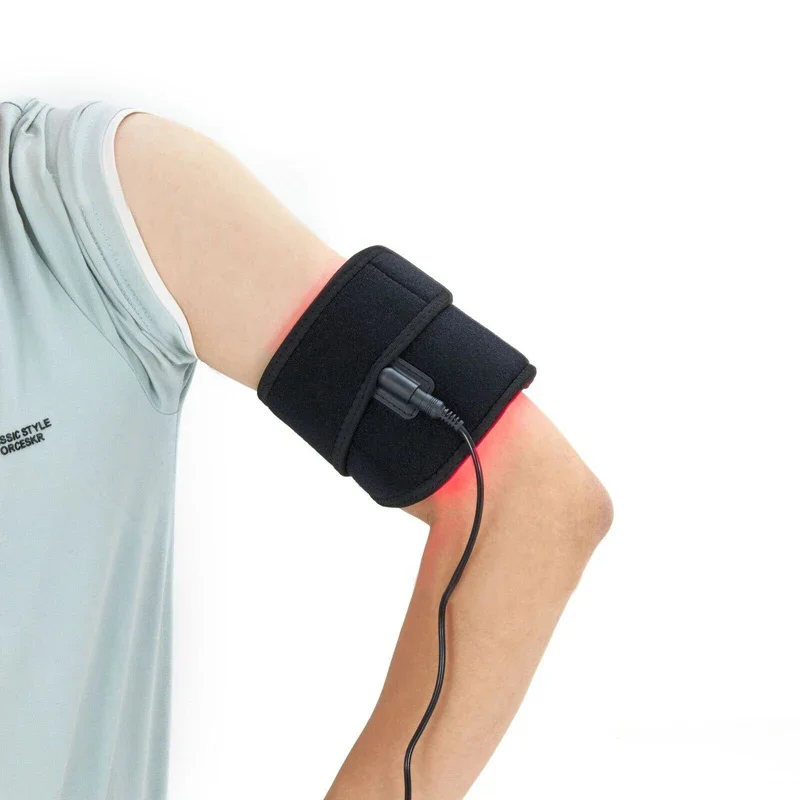 Cintura per terapia con luce rossa, fascia portatile a infrarossi, uso domestico, massaggio per rilassare i muscoli, sollievo dal dolore al collo, 15/20/24 lampade_voghion.com