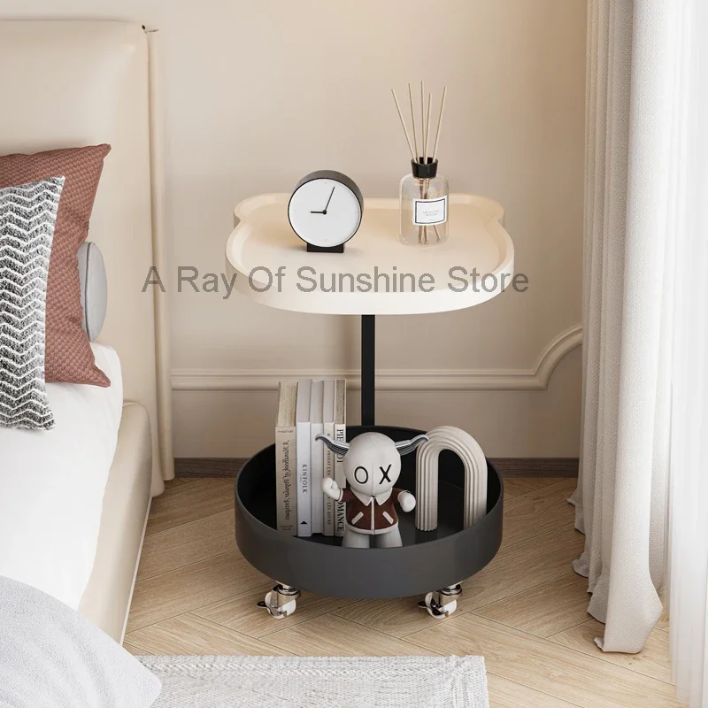 Small Coffee Children Nightstands Designer Nordic Children Nightstands Filing Cabinet Storage Furniture RR50CN