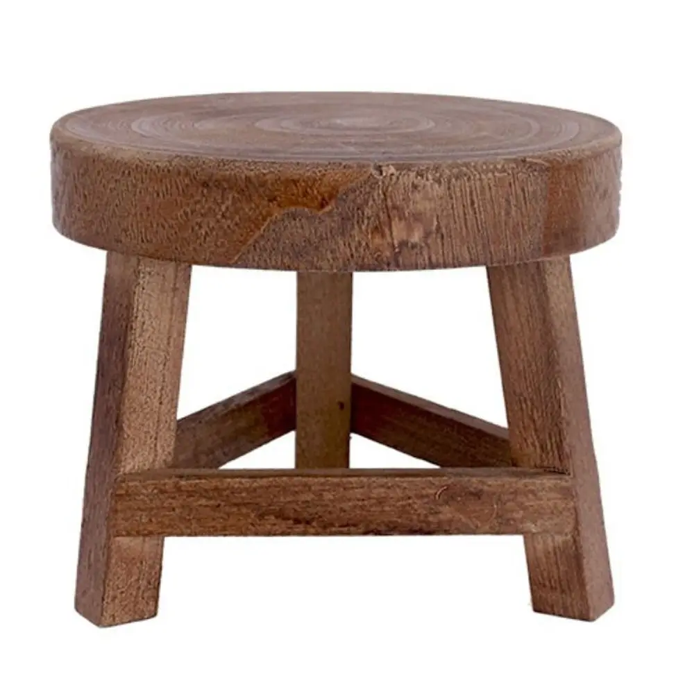 to Use Solid Wood Children Stool Home Furnishing Home Garden Display Stand Shoes Stool Shoe Changing Stool Flower Pot Holder