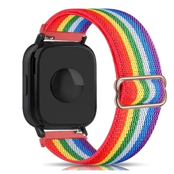 Cinturino in Nylon Elástico Regolabile per Smartwatch - Bracciale Traspirante e Resistente