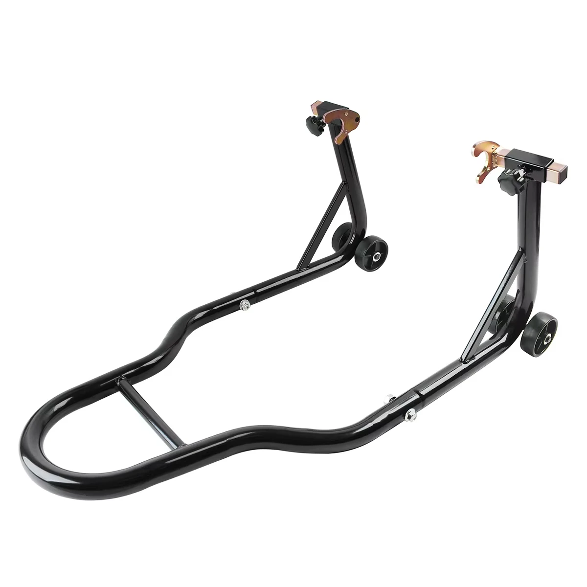 Universal Motorcycle Rear&Front Lift Stand Set Wheel Support Kickstan Frame Tire Repairing Tool For Harley honda yamaha Kawasaki