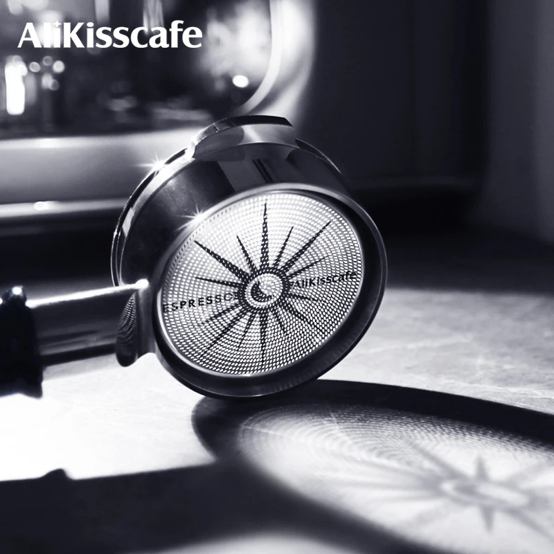 IKAPE Cestello Filtro Per Espresso 54 Mm – Acciaio Inox, Capacità 16-18g, Taglio Laser – Compatibile Con Macchine Breville/Sage (BES870/878/880)