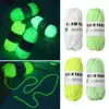 50g/roll Luminous Chunky Yarn Polyester Hand Knitted Glow in the Dark Knitting Wool DIY Handmade Weave For Cardigan Scarf Hats 3