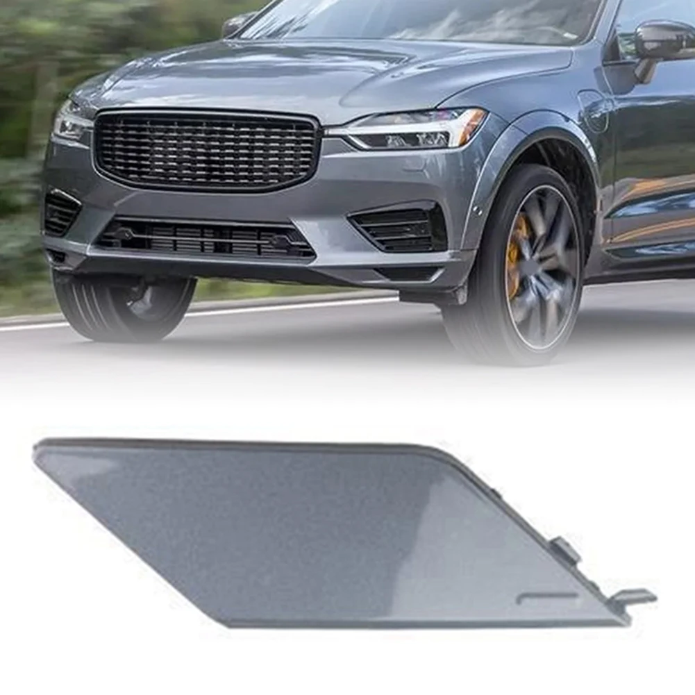 Hintere Stoßstange, Abschlepphaken-Ösenabdeckung für Volvo XC60 2018–2023, OEM 31449210, 39849034, ABS-Kunststoff, einfache Installation, direkter Ersatz – Detail 2