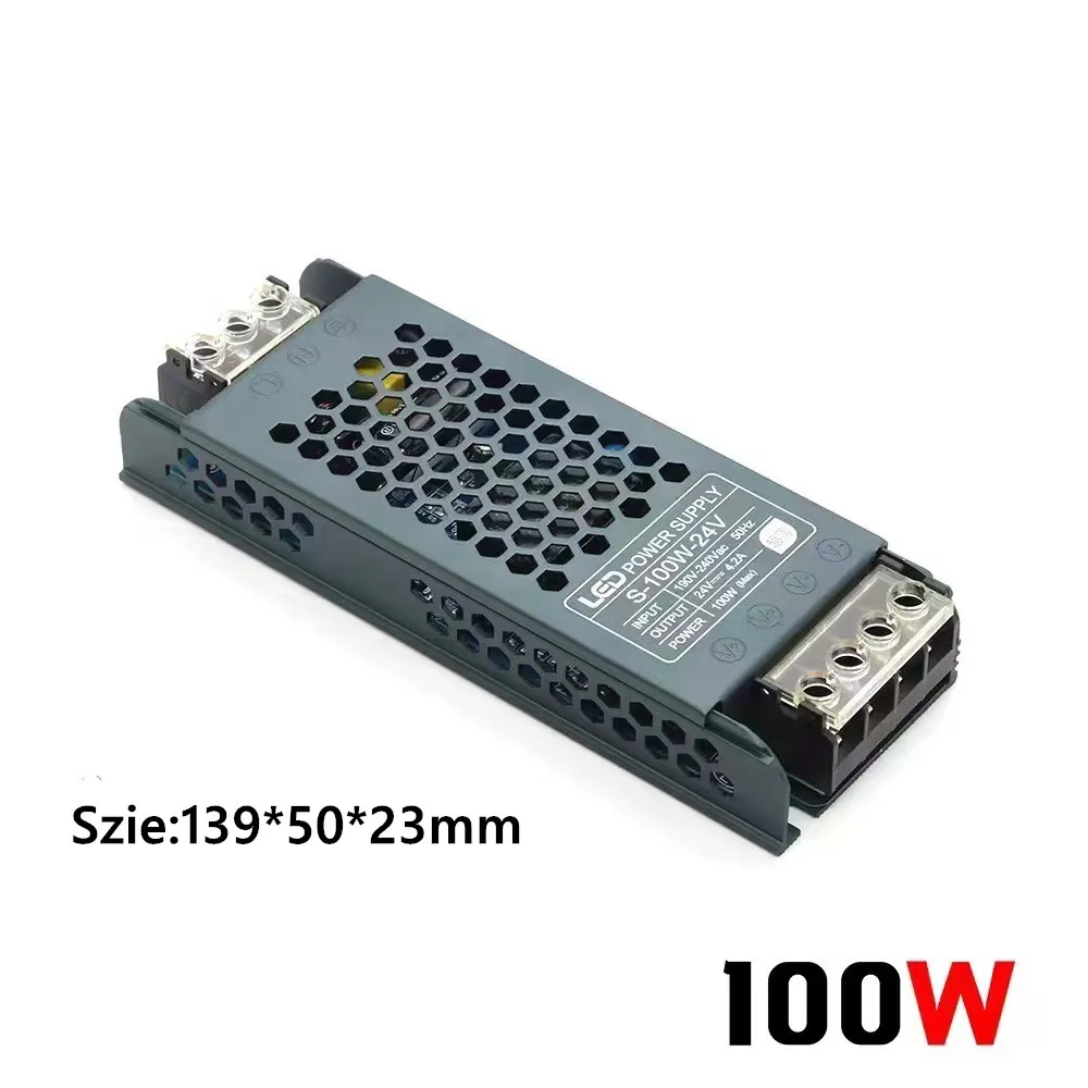 100W