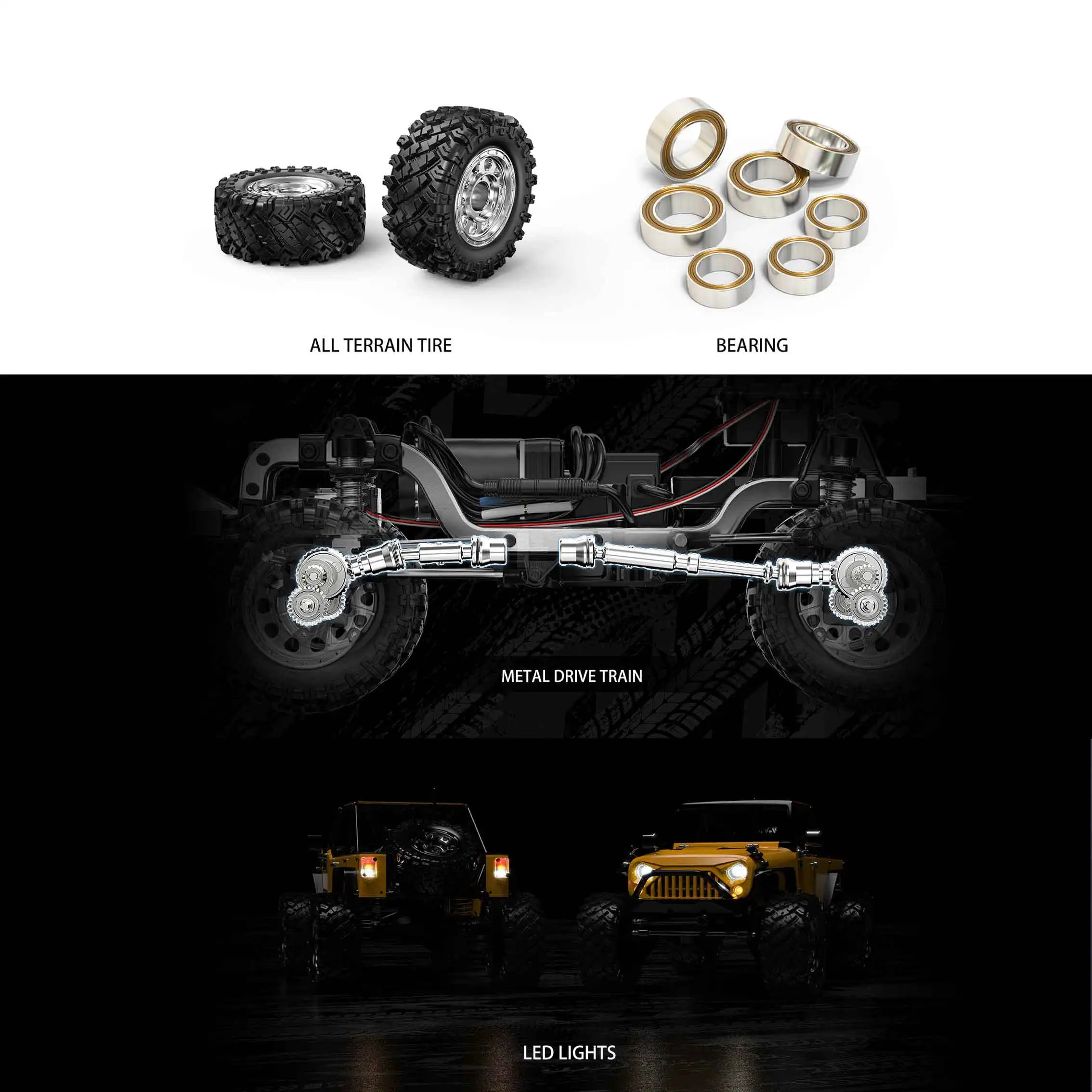 MJX Hyper Go H12Y+ 1:12 4WD RC Car Professional Off-Road