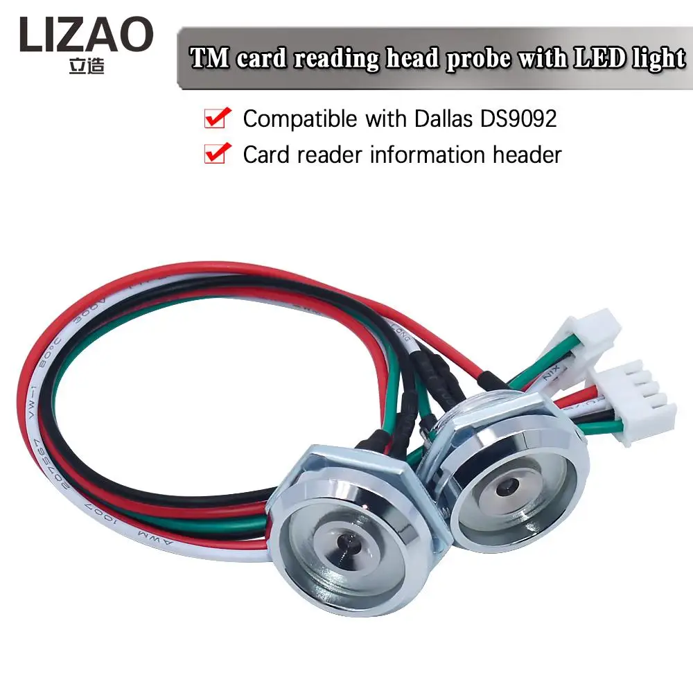 TM probe DS9092 Зонд из цинкового сплава iButton зонд/считыватель со светодиодом