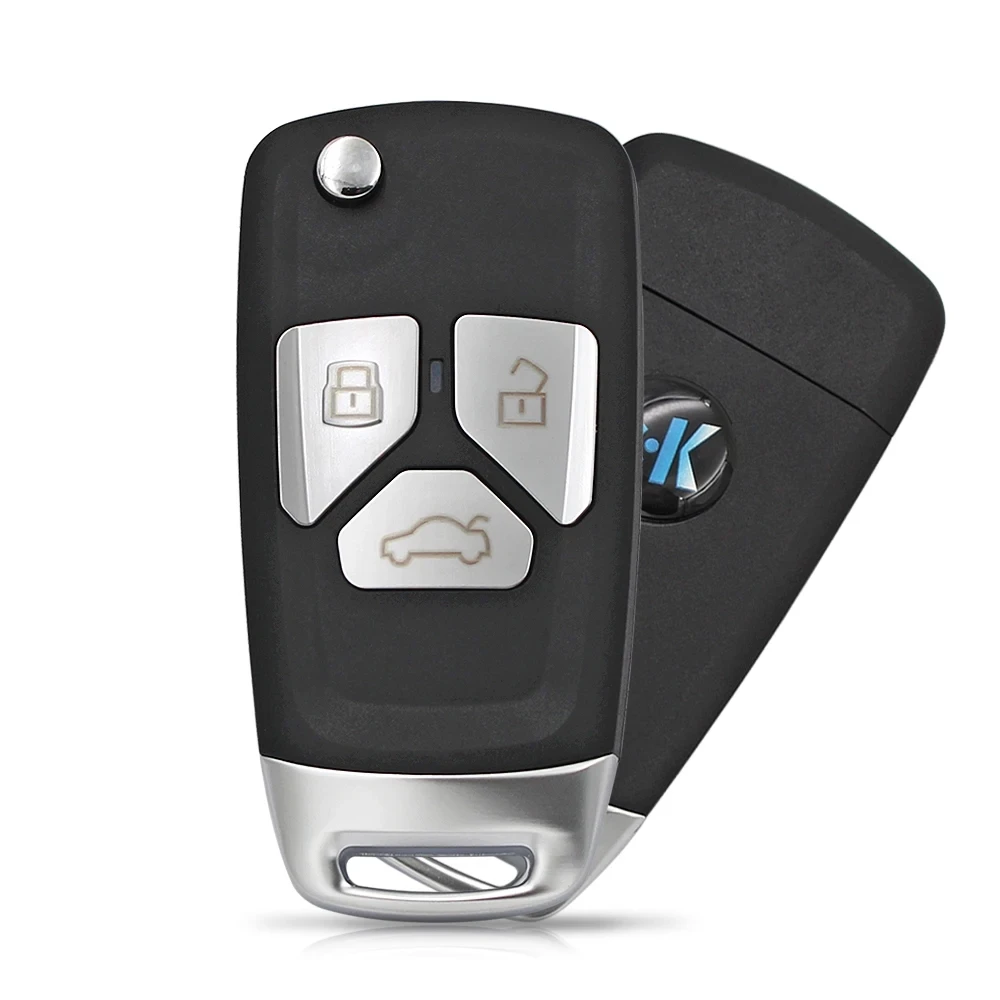 KEYDIY KD900 KD 원격 B27-3, 4 NB27-3, 4 자동차 키, 아우디 스타일 KDMINI KD-X2 KD-MAX 키 프로그래머용, 로트당 2 개
