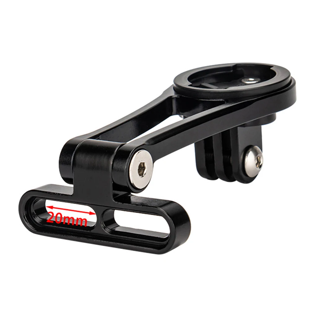 Adjustable Bicycle Computer Holder Aluminum Alloy Bicycle Stem Computer Mount Mountian Bike Stopwatch Stand Bike Accessories