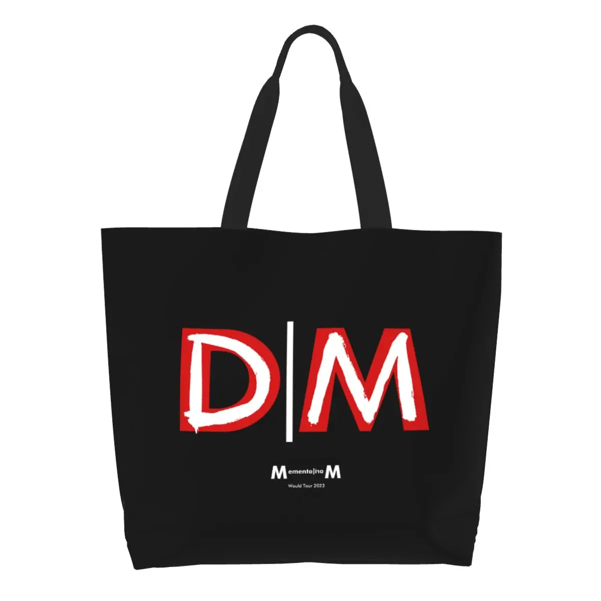 

Сумка-тоут для покупок Kawaii с электронным принтом рок Depeche Cool Mode, прочная холщовая сумка-шоппер через плечо