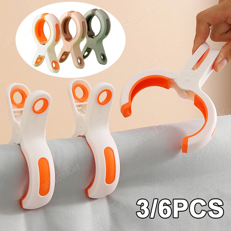 Clip di fissaggio antivento in plastica resistente Clip per mollette per