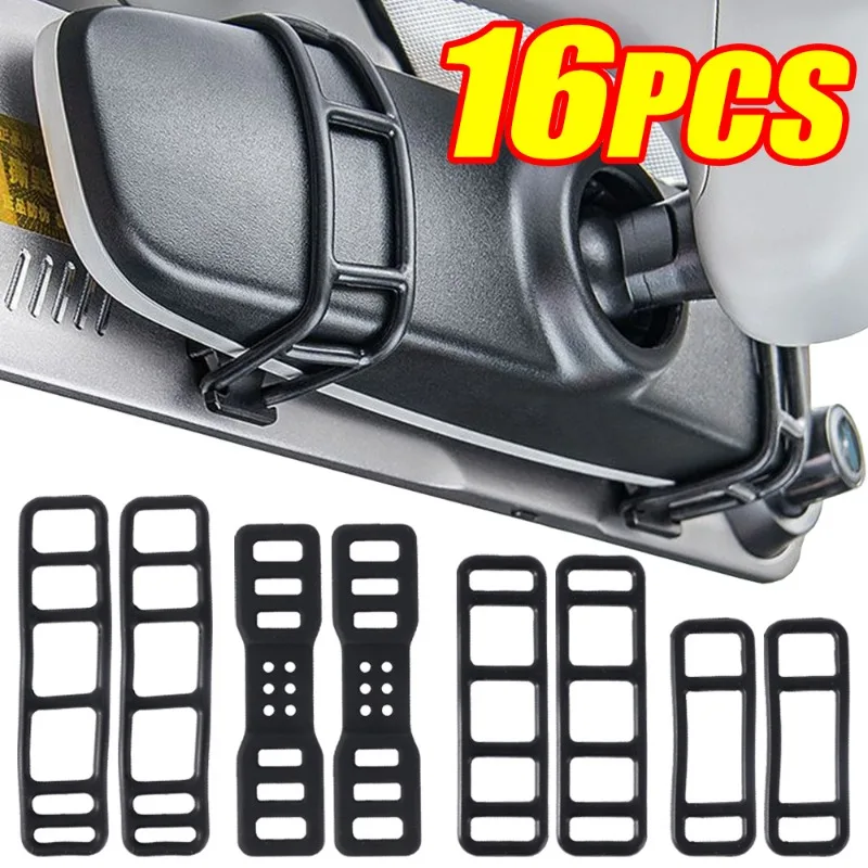 Bicycle Strap 1-16pcs Bicycle Silicone Elastic Strap Bandage Bike Cycling Light Lamp Mount Holder Headlight Mirror Recorder Fixed Rubber Band