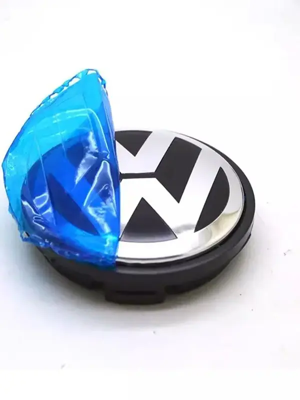 RRRRR 4 Stück 56MM 65MM Auto-Radnabenkappen Radkappen GTI für VW Golf Jetta Polo Beetle CC Passat Tiguan Zubehör – Detail 2
