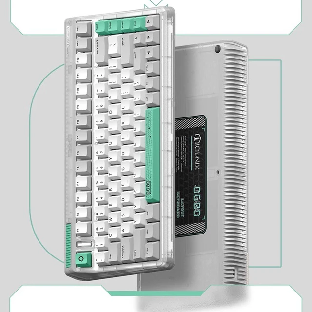 Iqunix og80 Wurmloch thri Modus mechanische Tastatur Hot-Swap 