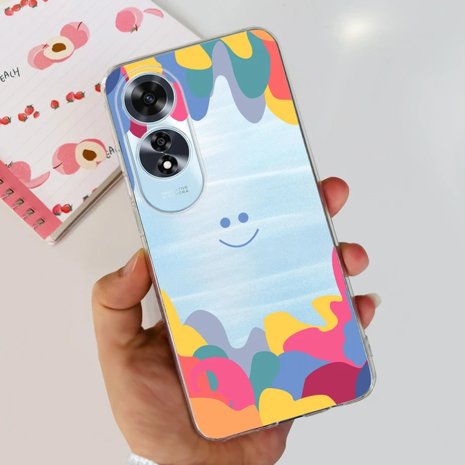 New Fashion Painted Soft Silicone Phone Case with Bumper Protection
