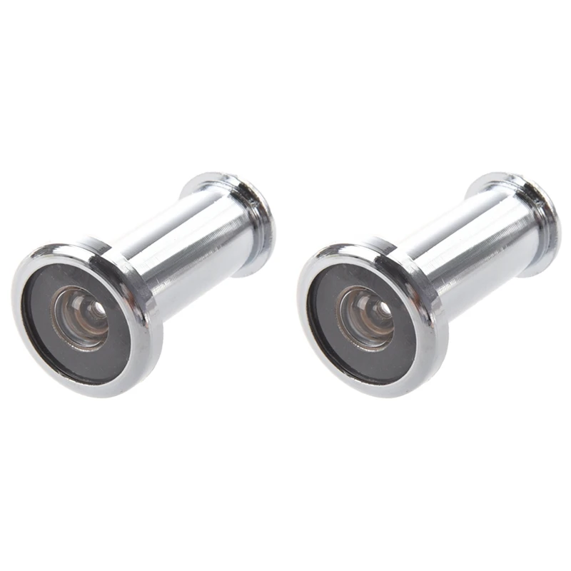 

2 шт. 14 мм 180 градусов широкоугольный дверной глазок с видимым отверстием