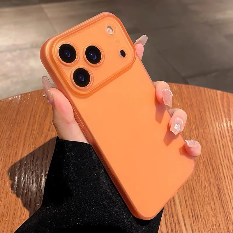Luxury Ultra-Thin Frosted Clear Silicone Soft Matte Phone Case