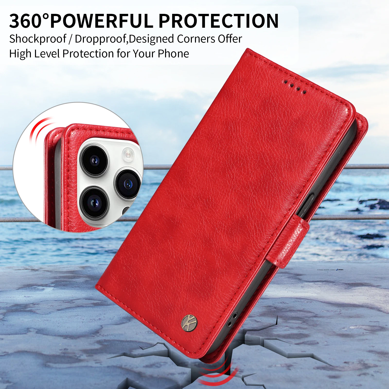 Premium Wallet Phone Case with Enhanced Protection and Stylish Design