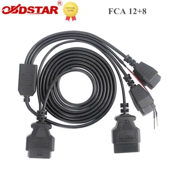 OBDSTAR 크라이슬러용 FCA 12 8 케이블, OBDSTAR X300 DP/X300 DP Plus/X300 PRO4/ DODOMASTER/X300 MIN 모든 패드 장치