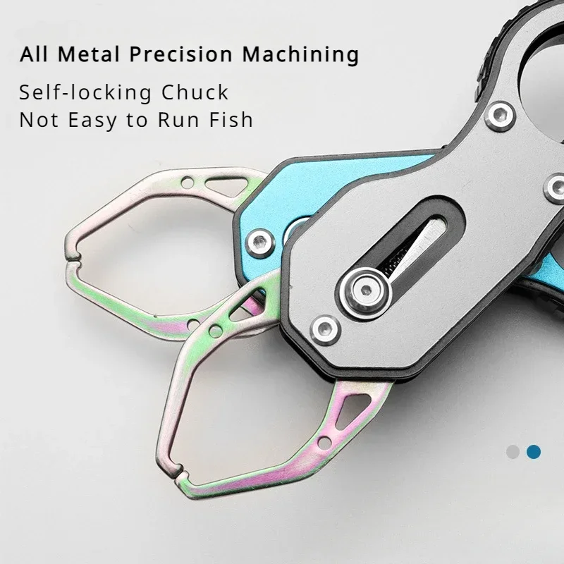 Compact Stainless Steel Fish Gripper and Hook Remover Tool