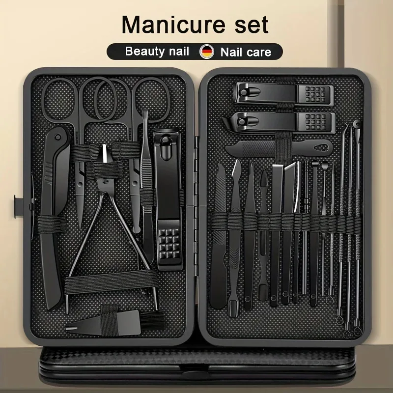 Nail Clipper Set 8/12/15/20/24 pcs Household Stainless Steel Beauty Tool