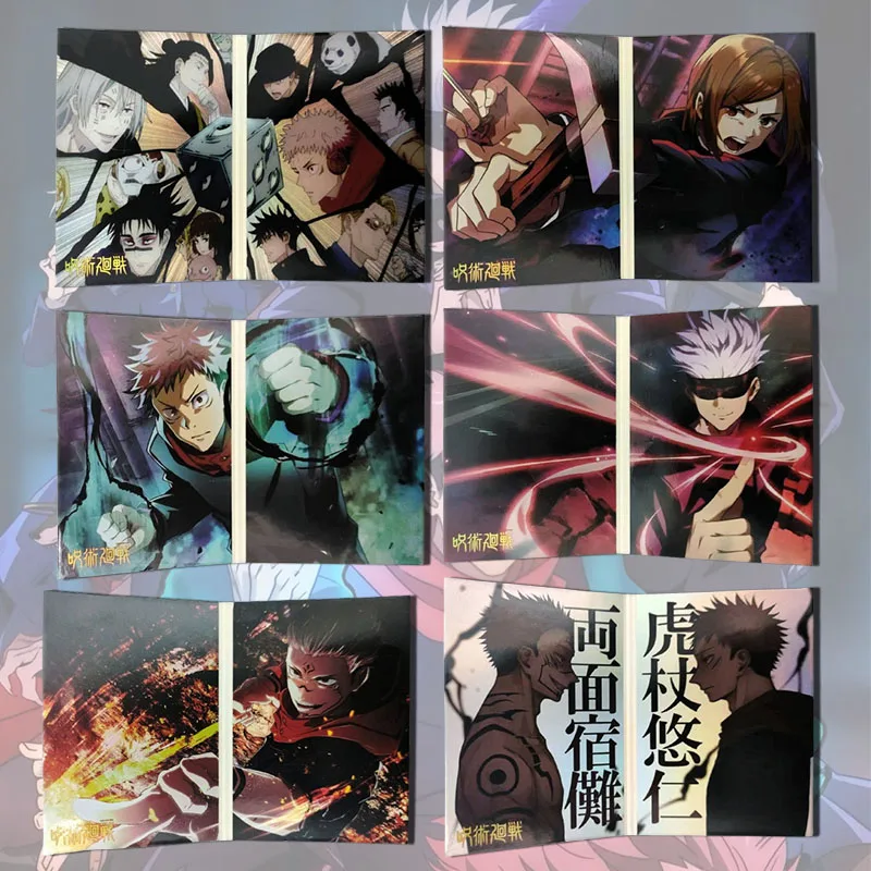 

Anime Jujutsu Kaisen The Shibuya Incident ZSR Folding Book Card Itadori Yuji Fushiguro Megumi Kugisaki Nobara boy Birthday Gift