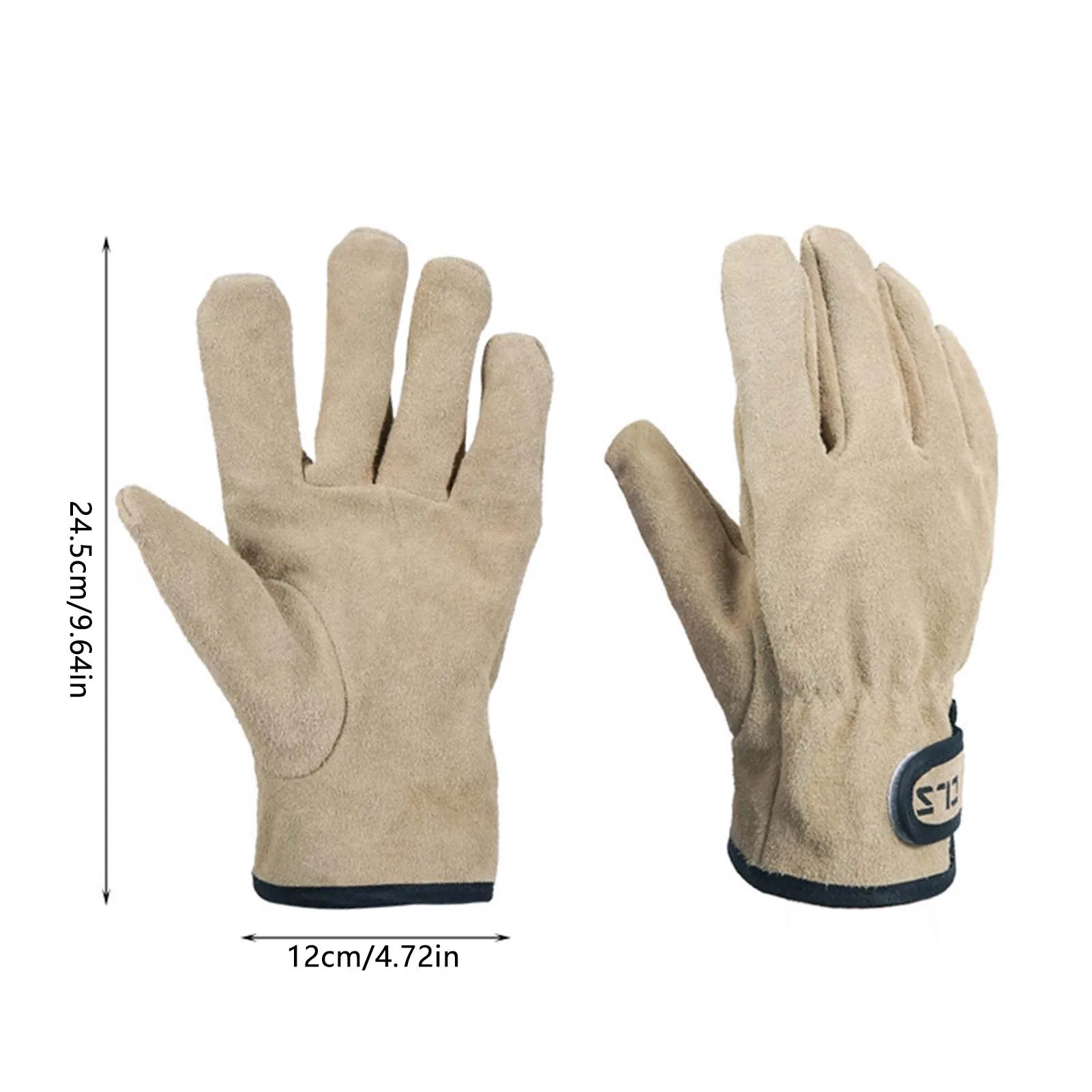 Outdoor Grill Barbecue Gloves Heat Resistant for Garden BBQ Camping Picnic