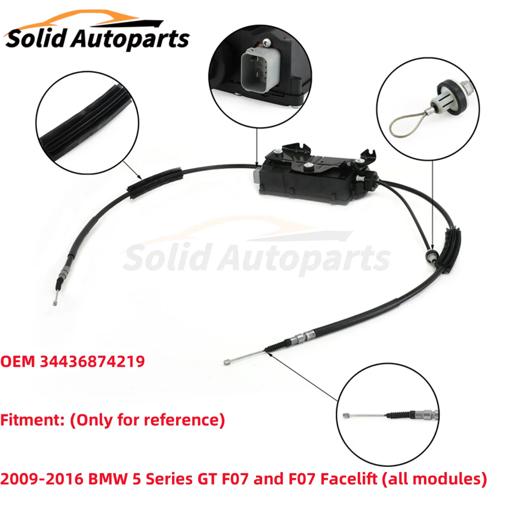 34436874219 Parking brake module EPB hand brake actuator For BMW 5 Series GT F07 530i 550i V8 L 2009-