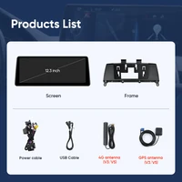 Autoradio Ainavi pour BMW X3 F25 X4 F26 2011 2012 2013 2014 2015 2016 NBT, Carplay sans fil, Android Auto, écran multimédia IPS 6